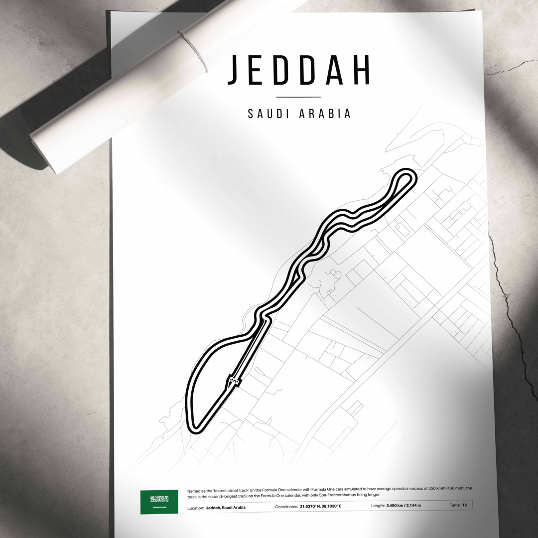 Jeddah - F1 staza