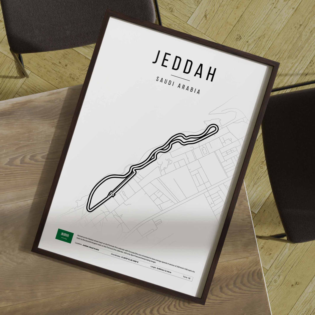 Jeddah - F1 staza