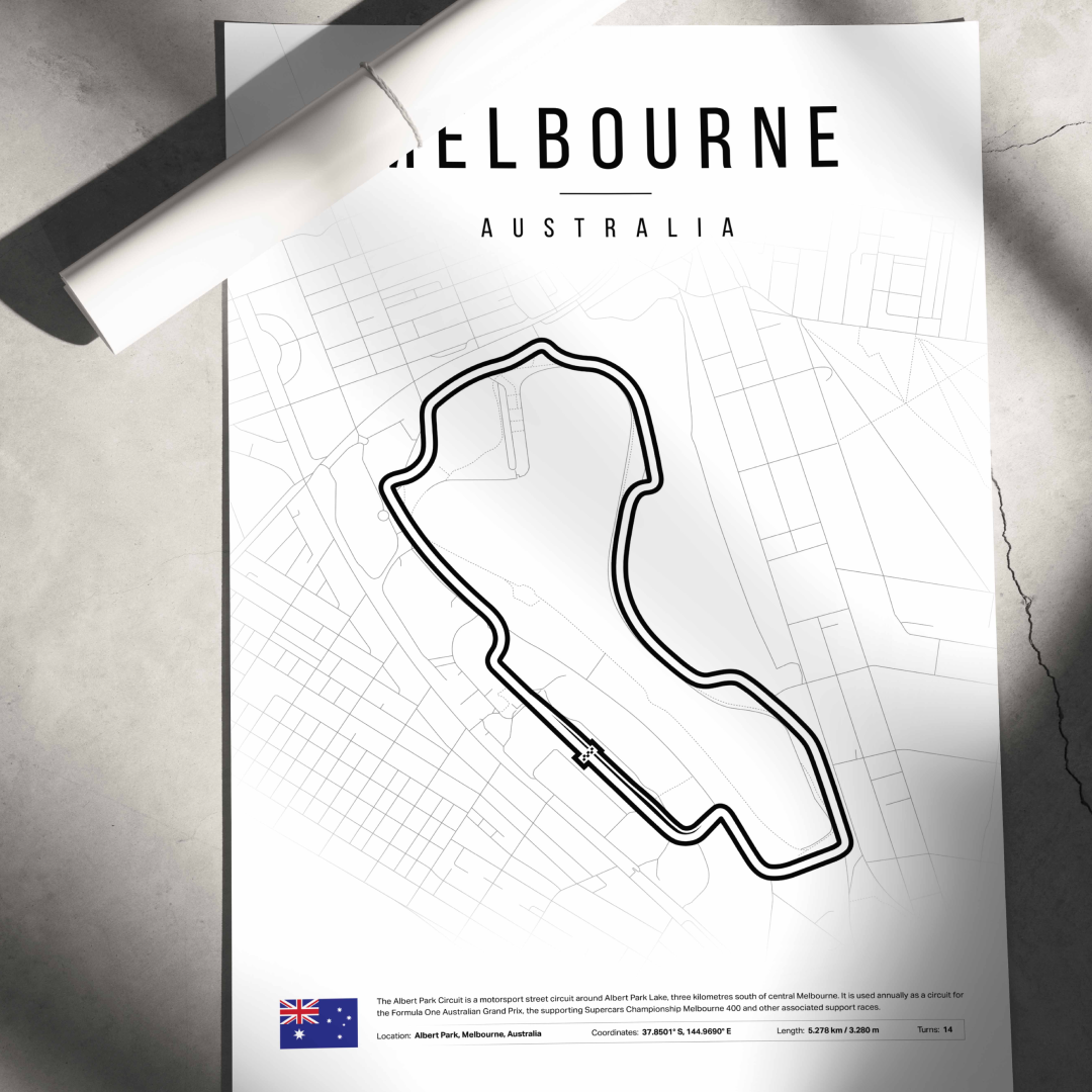 Melbourne - F1 staza