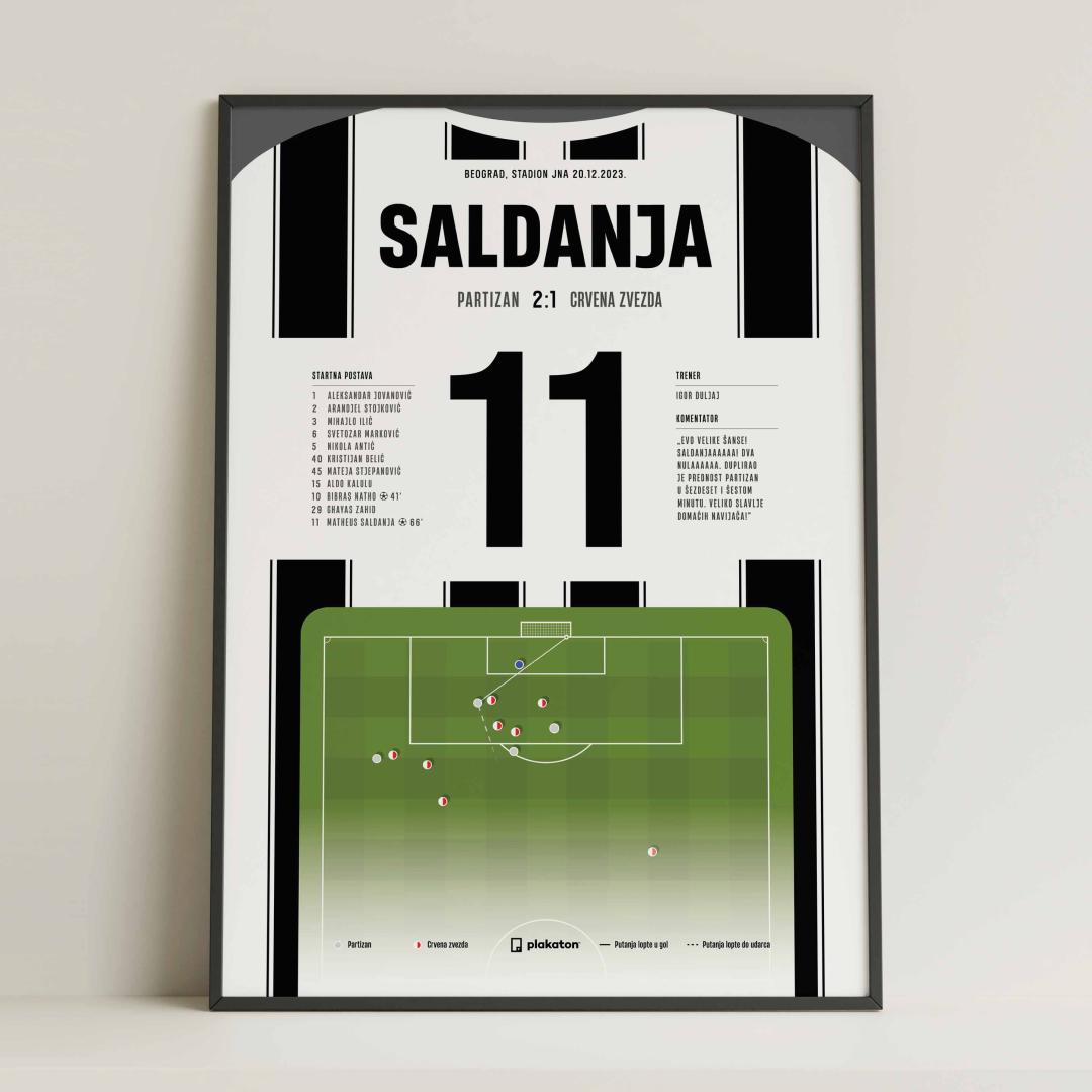 Saldanja za 2:1 i jesenju titulu