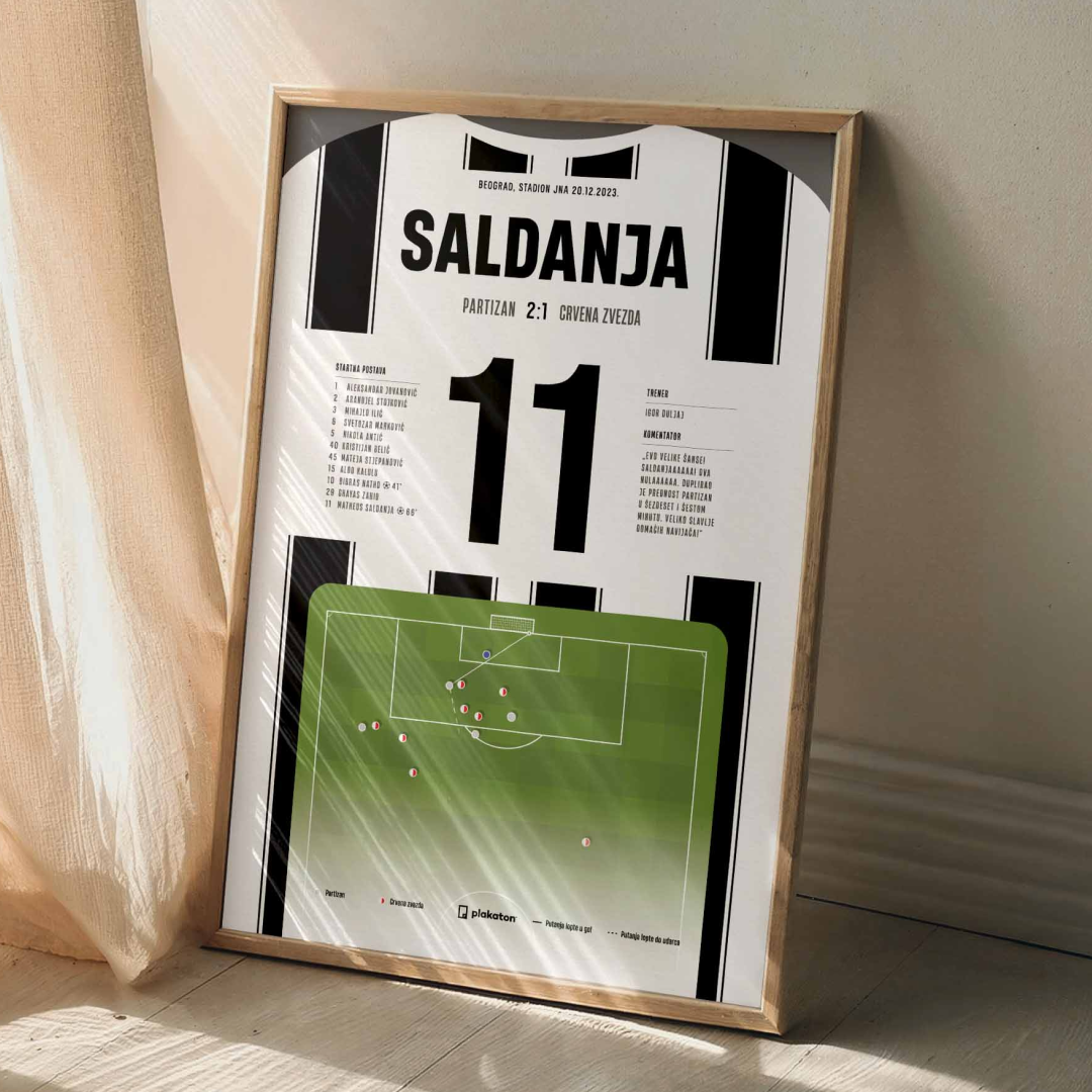 Saldanja za 2:1 i jesenju titulu