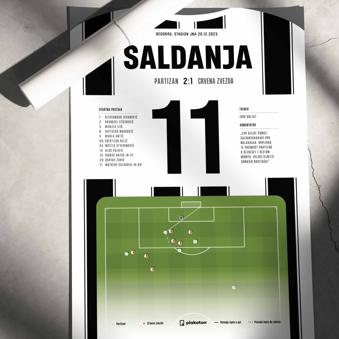 Saldanja za 2:1 i jesenju titulu
