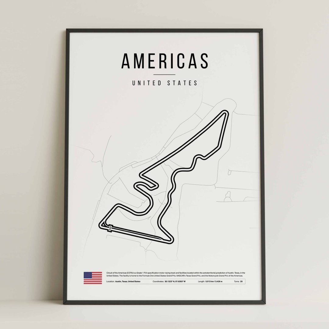 Circuit of the Americas - F1 staza