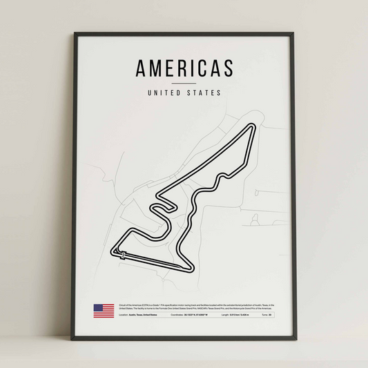 Circuit of the Americas - F1 staza