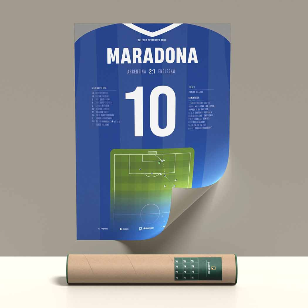 Diego Maradona vs. Engleska - Sportski trenutak