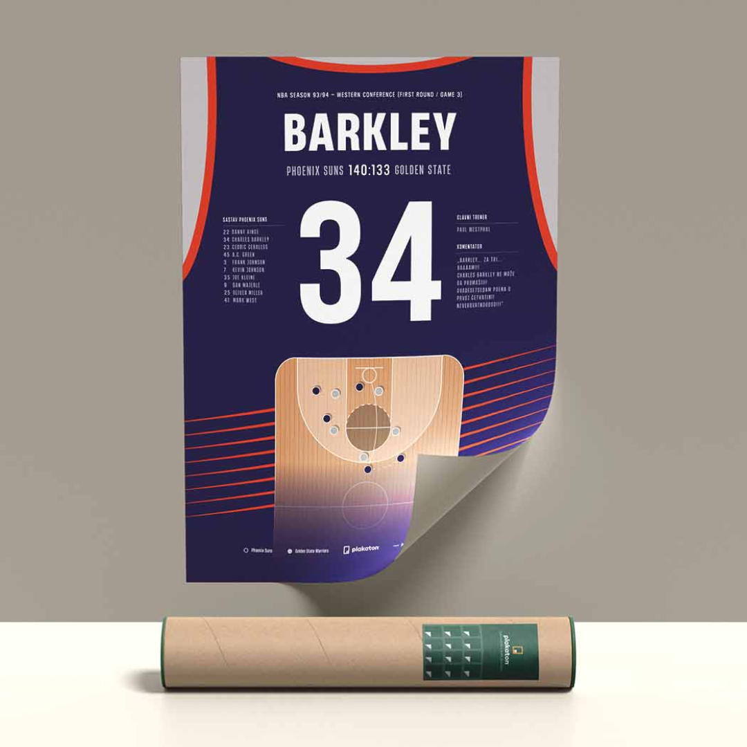 Charles Barkley vs. Golden State Warriors - Sportski trenutak