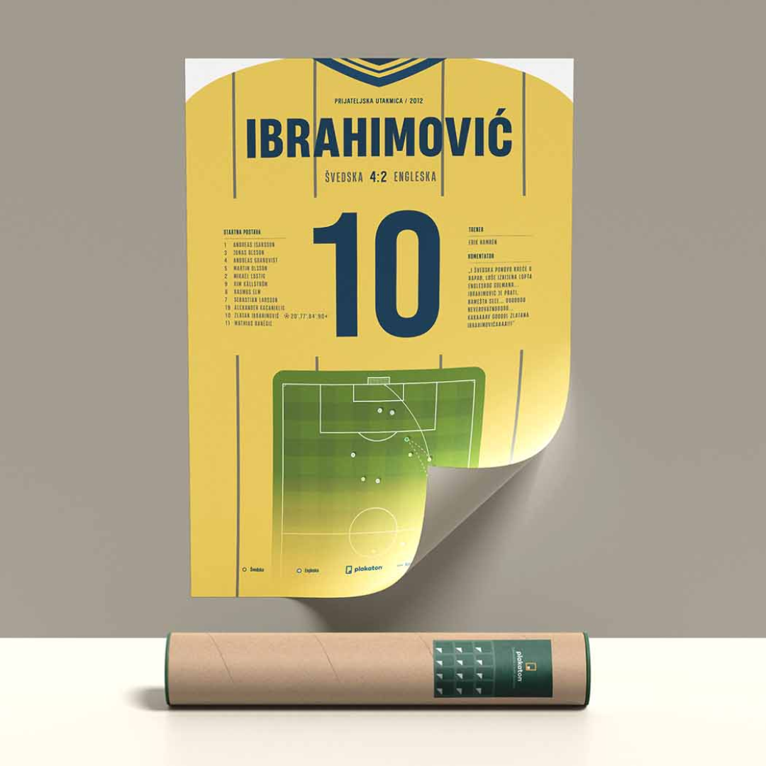 Zlatan Ibrahimović vs. Engleska - Sportski trenutak