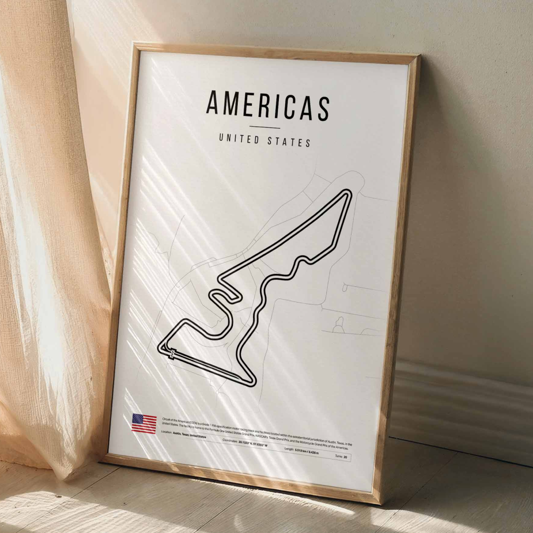 Circuit of the Americas - F1 staza