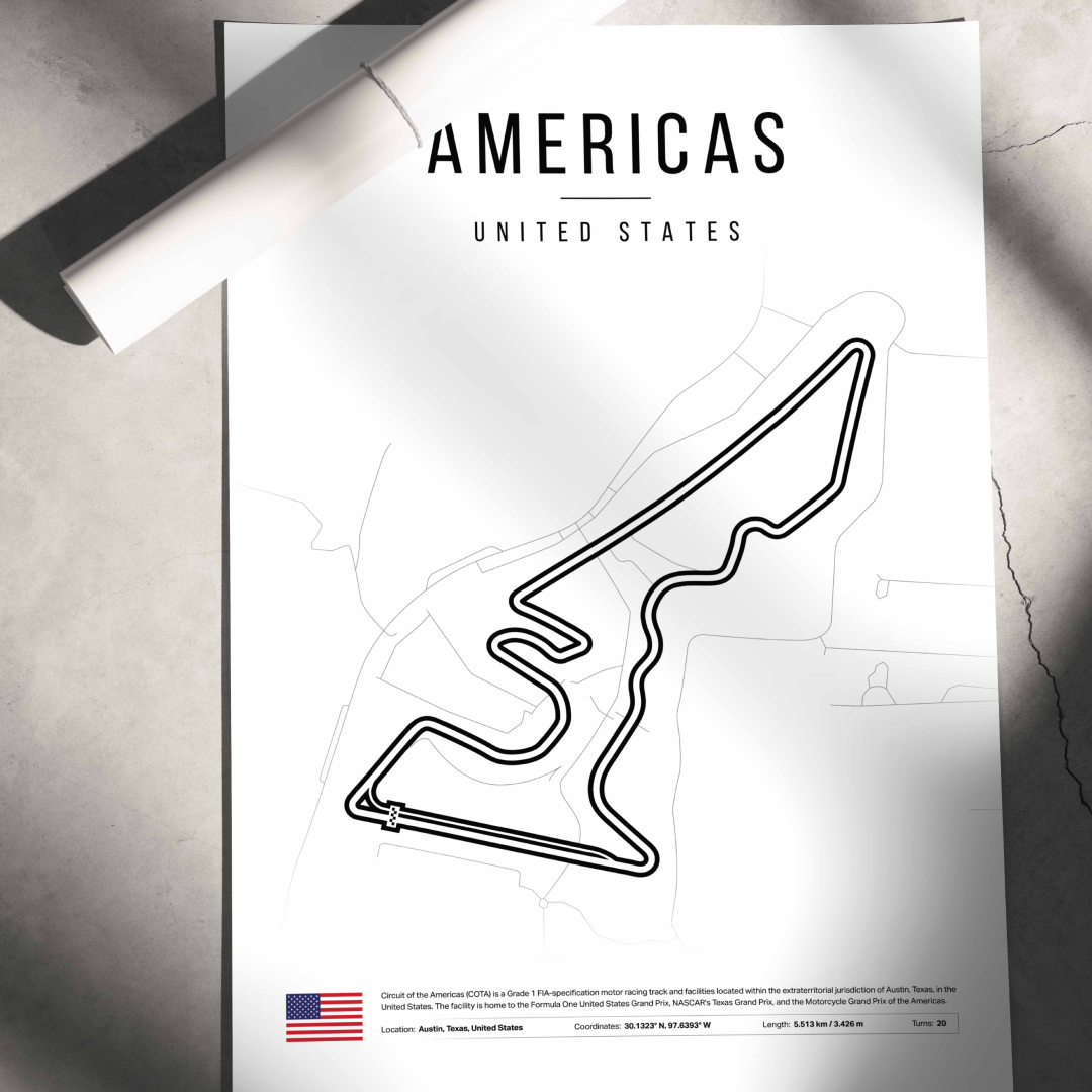 Circuit of the Americas - F1 staza