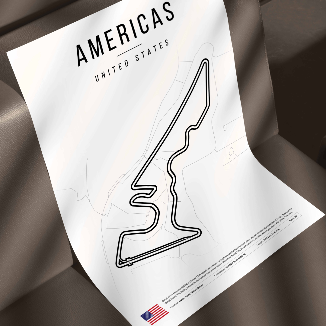 Circuit of the Americas - F1 staza