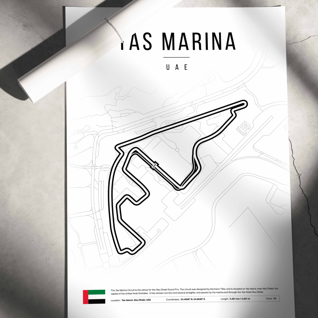 Yas Marina - F1 staza