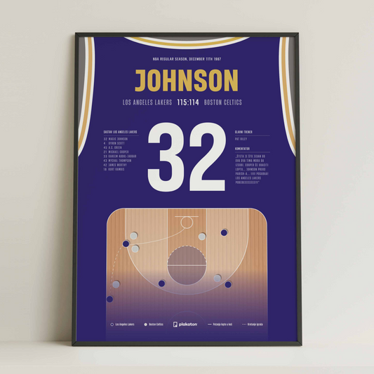 Magic Johnson vs. Boston Celtics  - Sportski trenutak