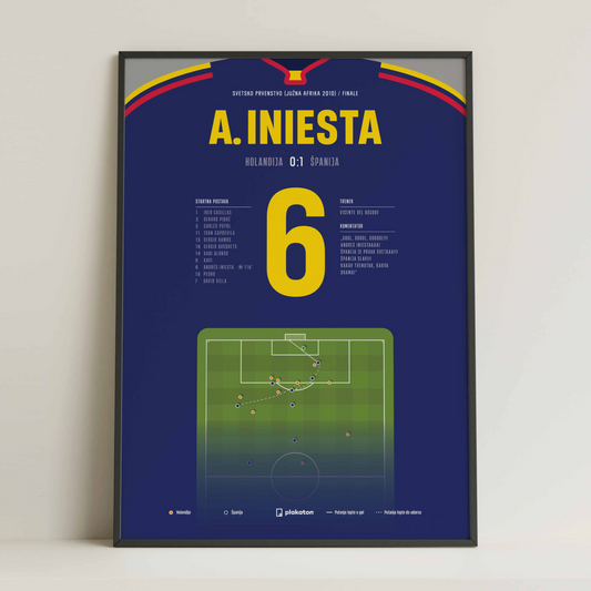 Andres Iniesta vs. Holandija - Sportski trenutak