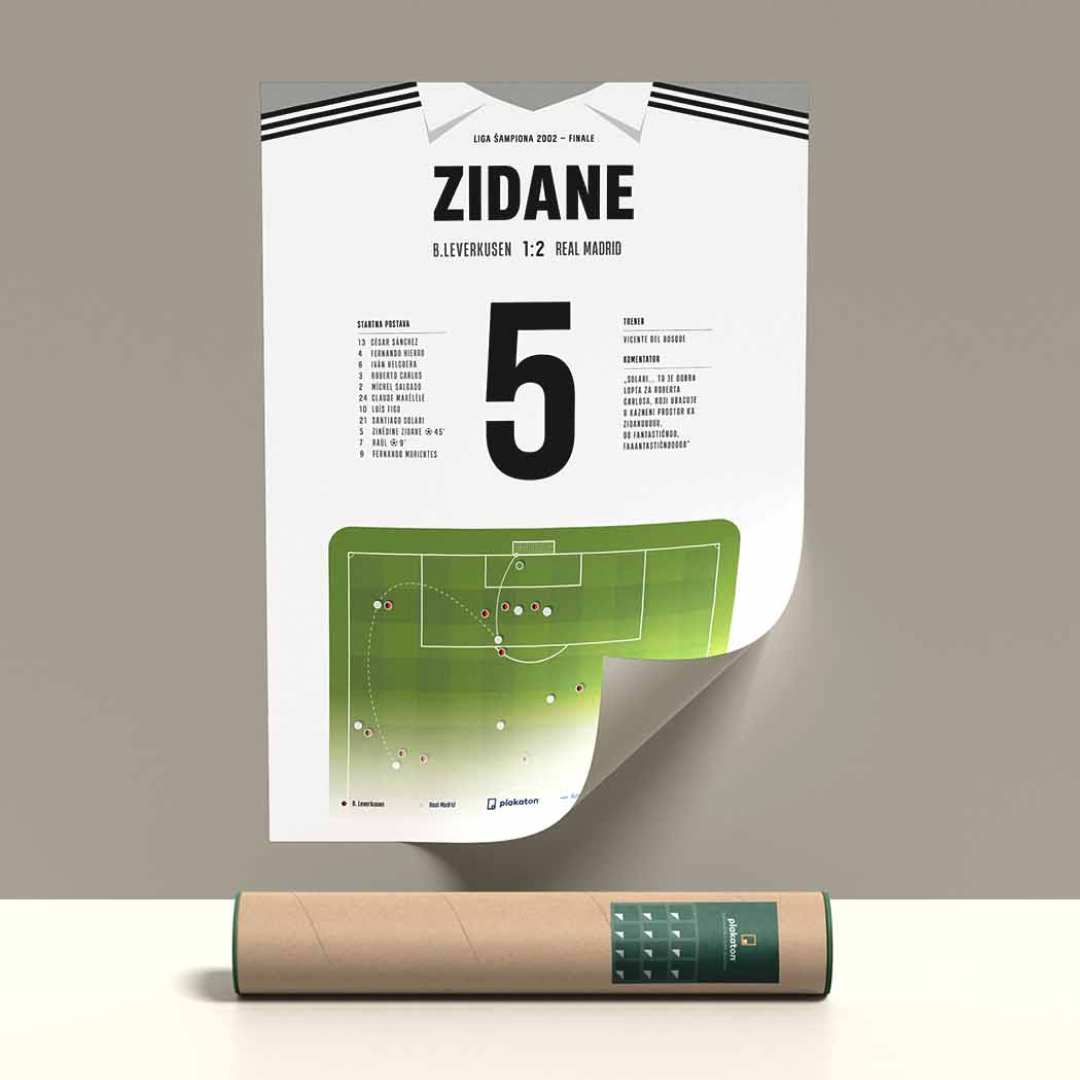 Zinedine Zidane vs. Leverkusen - Sportski trenutak