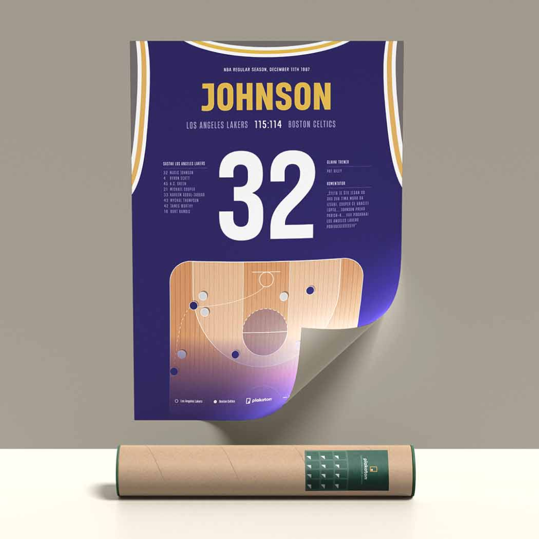 Magic Johnson vs. Boston Celtics - Sportski trenutak