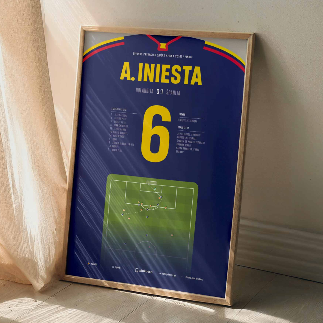 Andres Iniesta vs. Holandija - Sportski trenutak