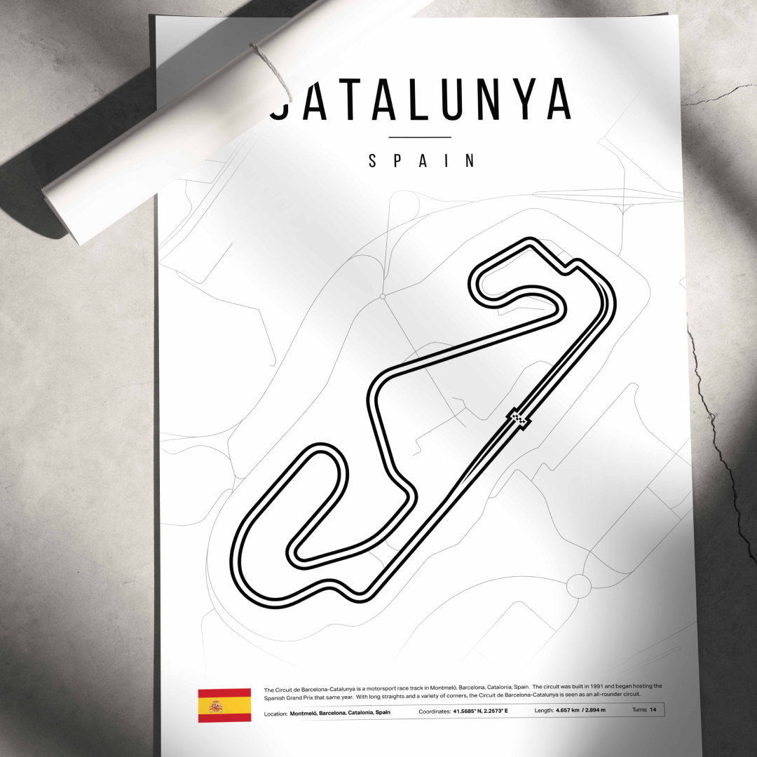 Catalunya - F1 staza