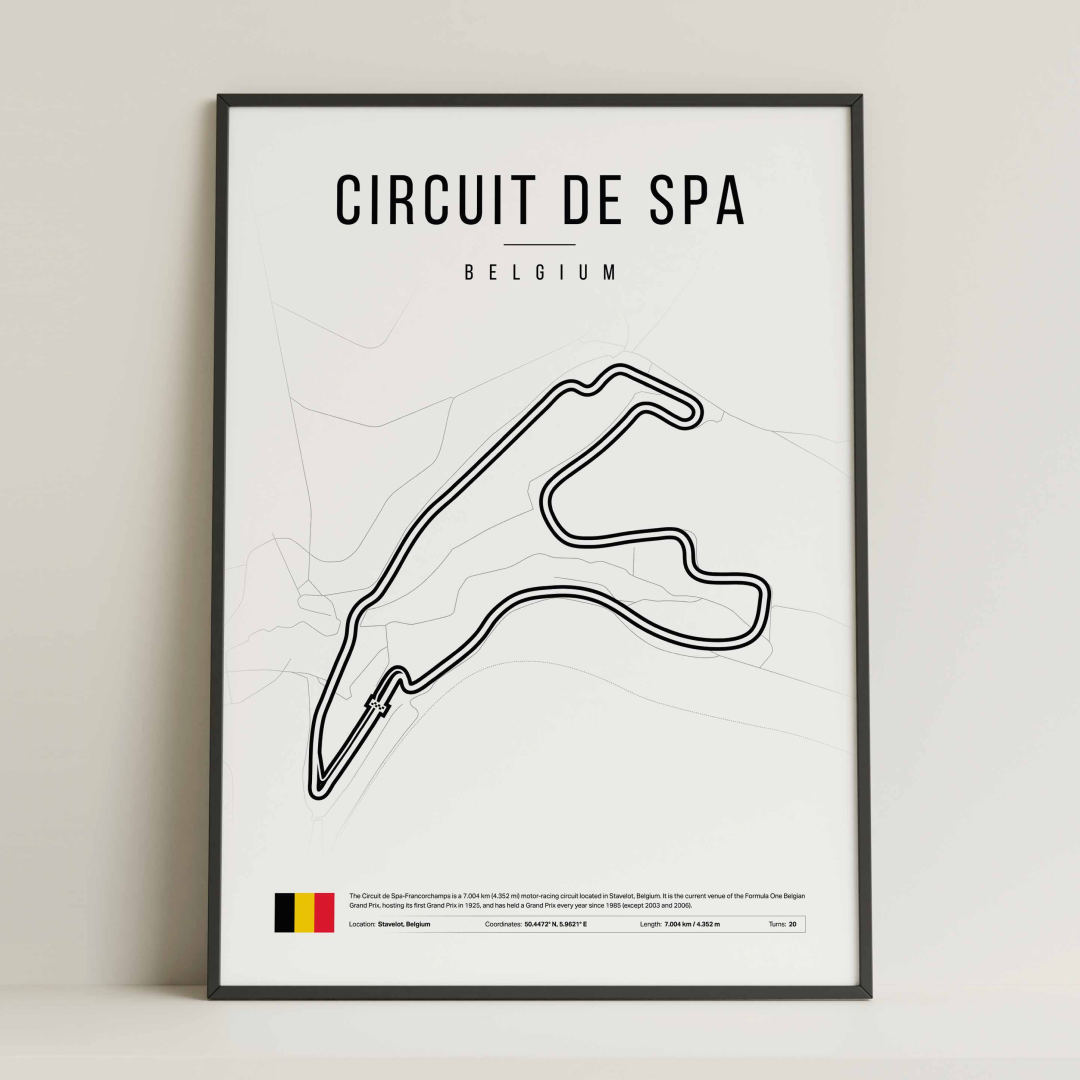 Spa Francorchamps - F1 staza