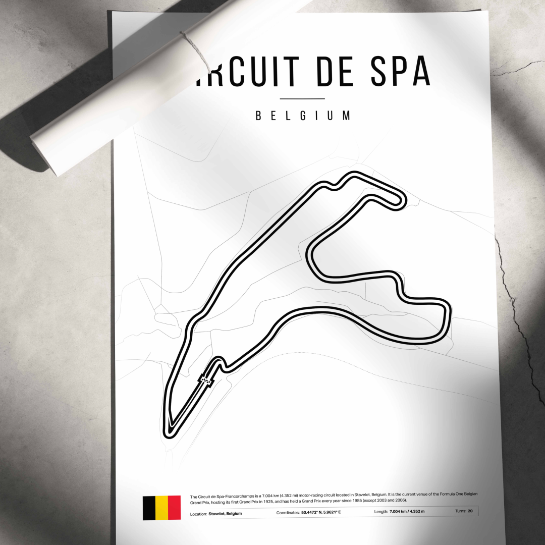 Spa Francorchamps - F1 staza