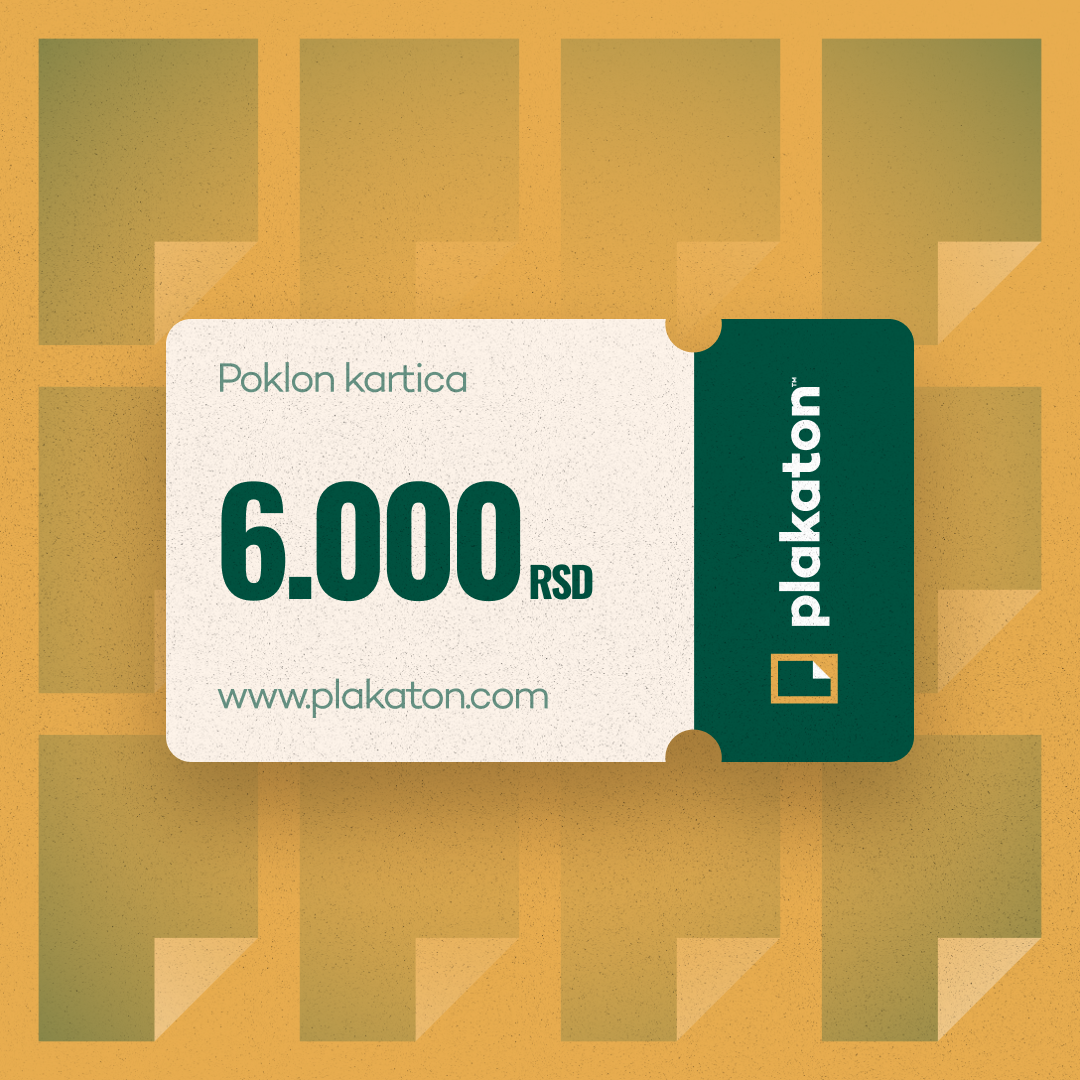 Poklon kartica od 6.000 dinara