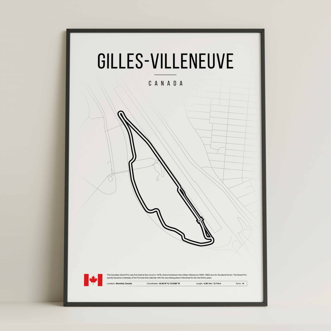 Gilles Villeneuve - F1 staza