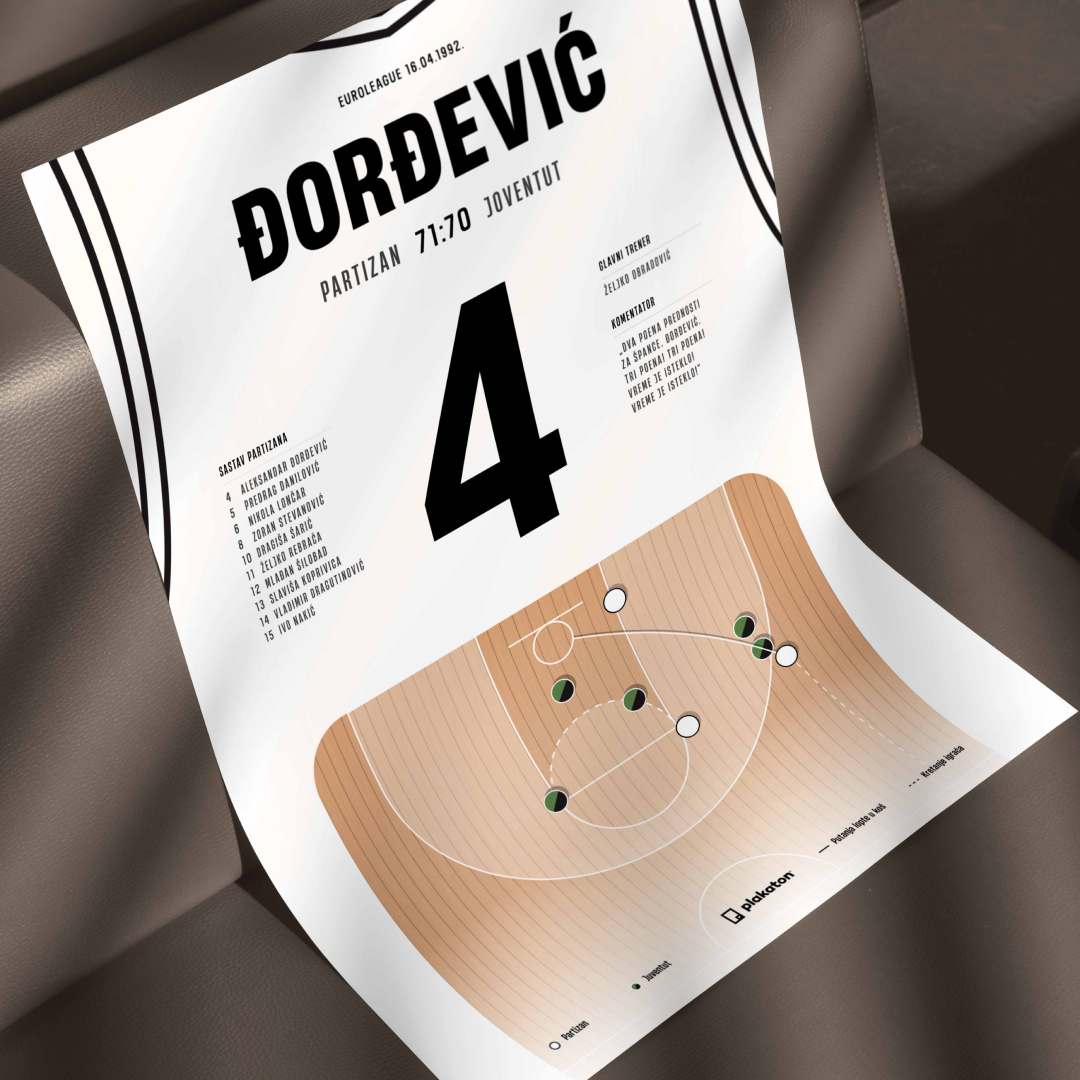 Trojka Đorđevića protiv Huventuda koja je partizanovcima promenila život