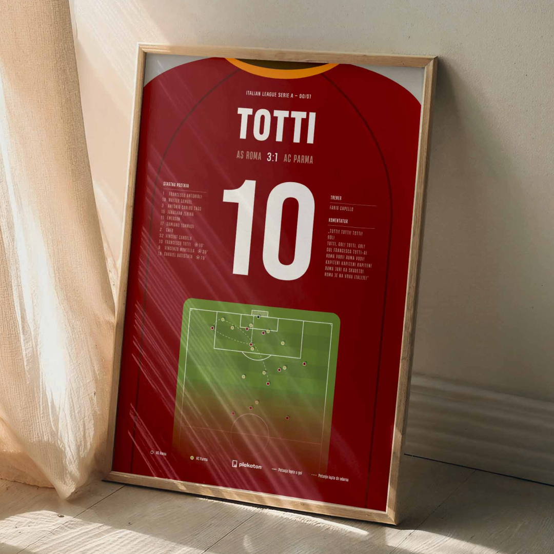 Francesco Totti vs. Parma - Sportski trenutak