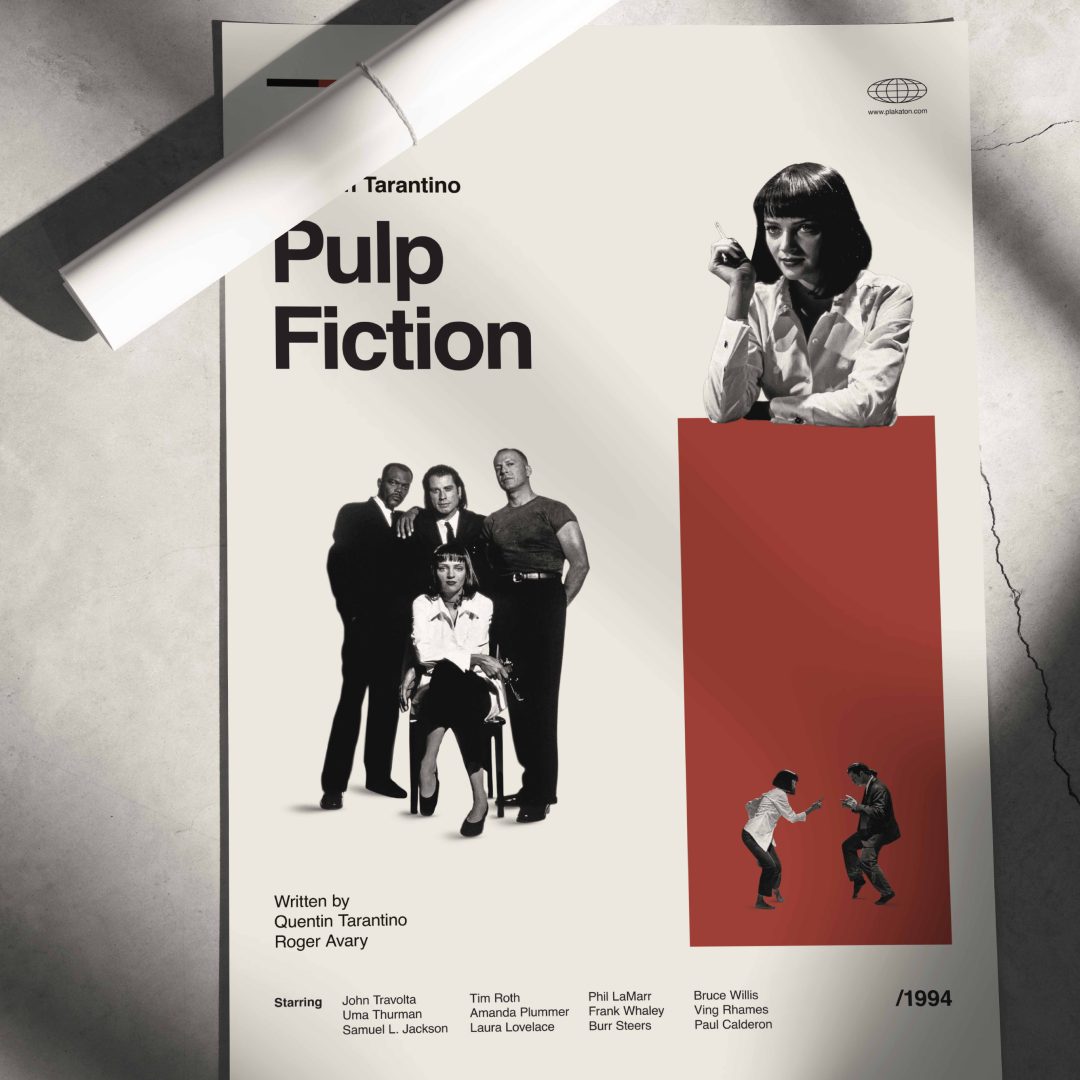 tarantino film poster v2 dekoracija