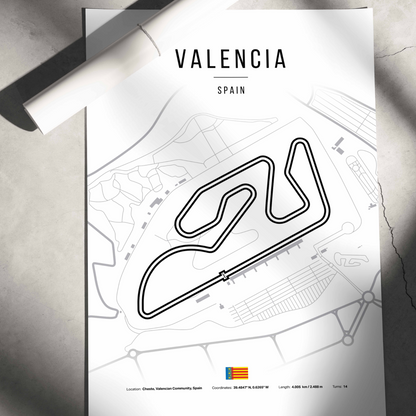 Valencia – MotoGP staza