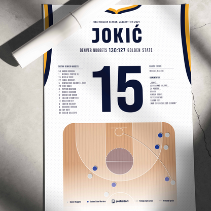 Nikola Jokić vs. Golden State Warriors - Sportski trenutak