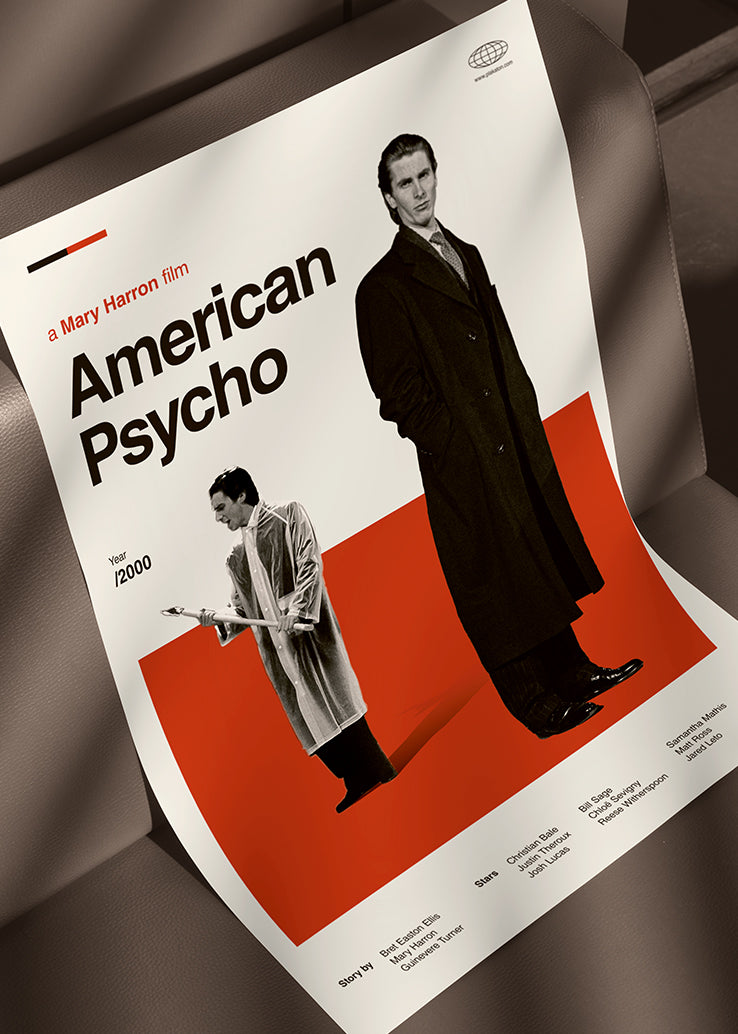 American Psycho - poster film.