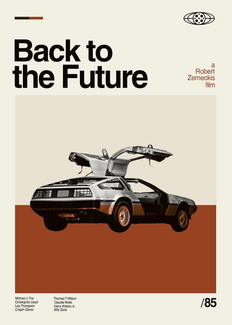 Filmski poster - Back to the Future