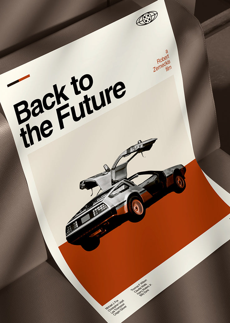 Back to the Future - jedinstveni filmski poster