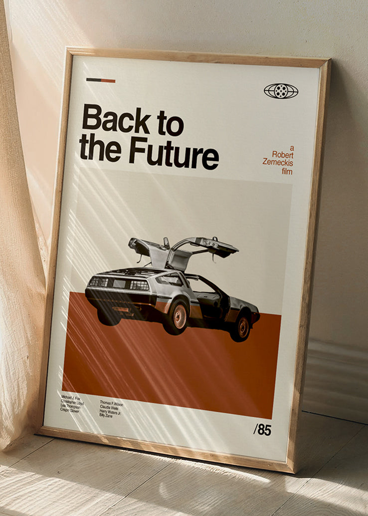 plakat za film Back to the Future