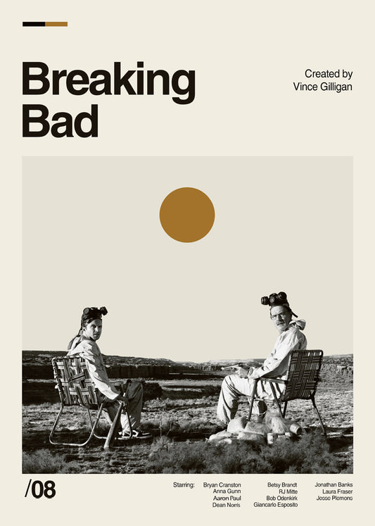 poster za zid Breaking Bad.