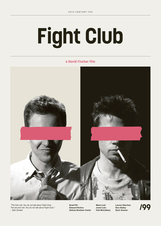 Filmski poster Fight Club