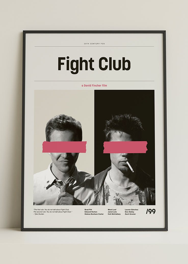 Fight Club - Filmski posteri.