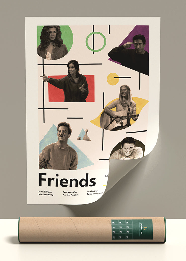 poster tv serije Friends, spreman za slanje