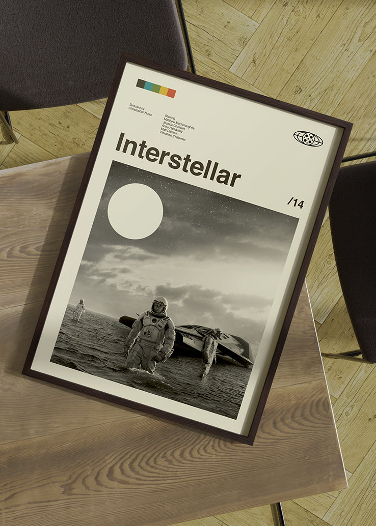 unikatna zidna dekoracija Interstellar