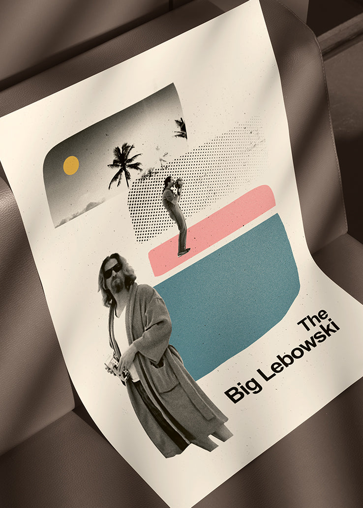 Jedinstveni minimalistički poster The Big Lebowski.