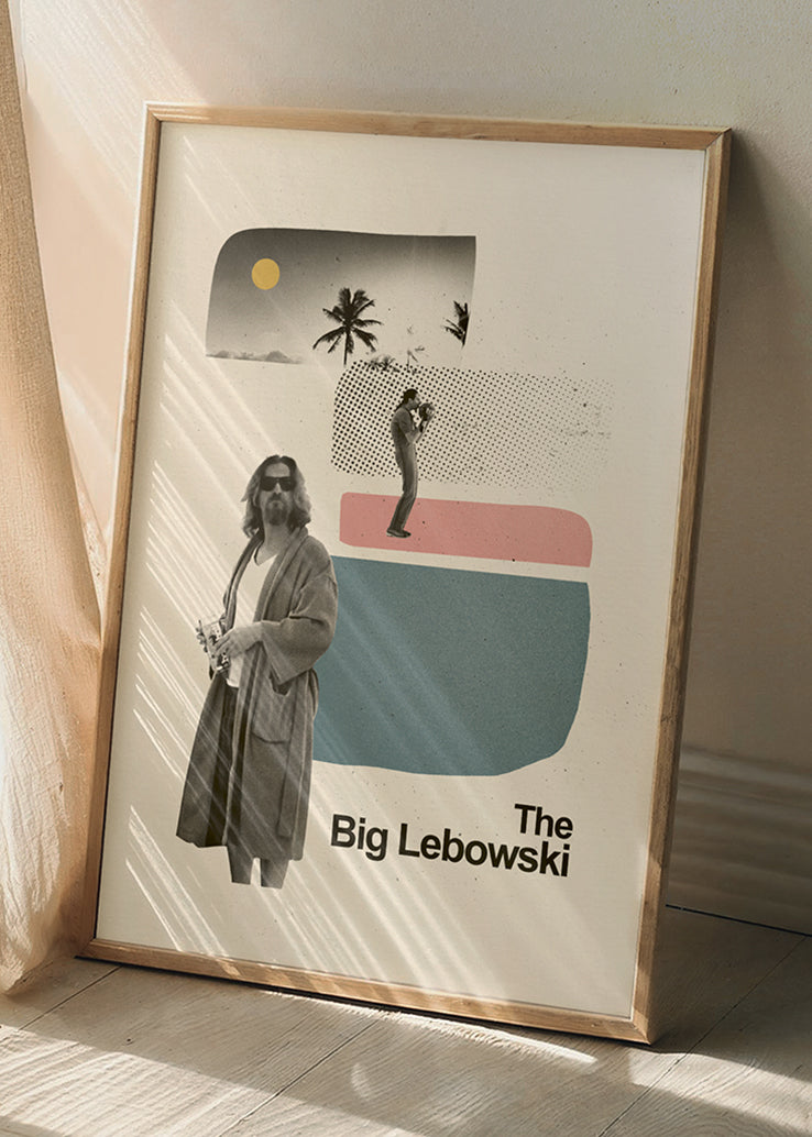 Jedinstveni minimalistički poster The Big Lebowski kao savršen poklon.