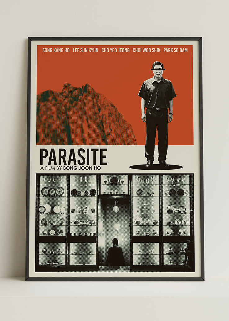 unikatni poster za film Parasite