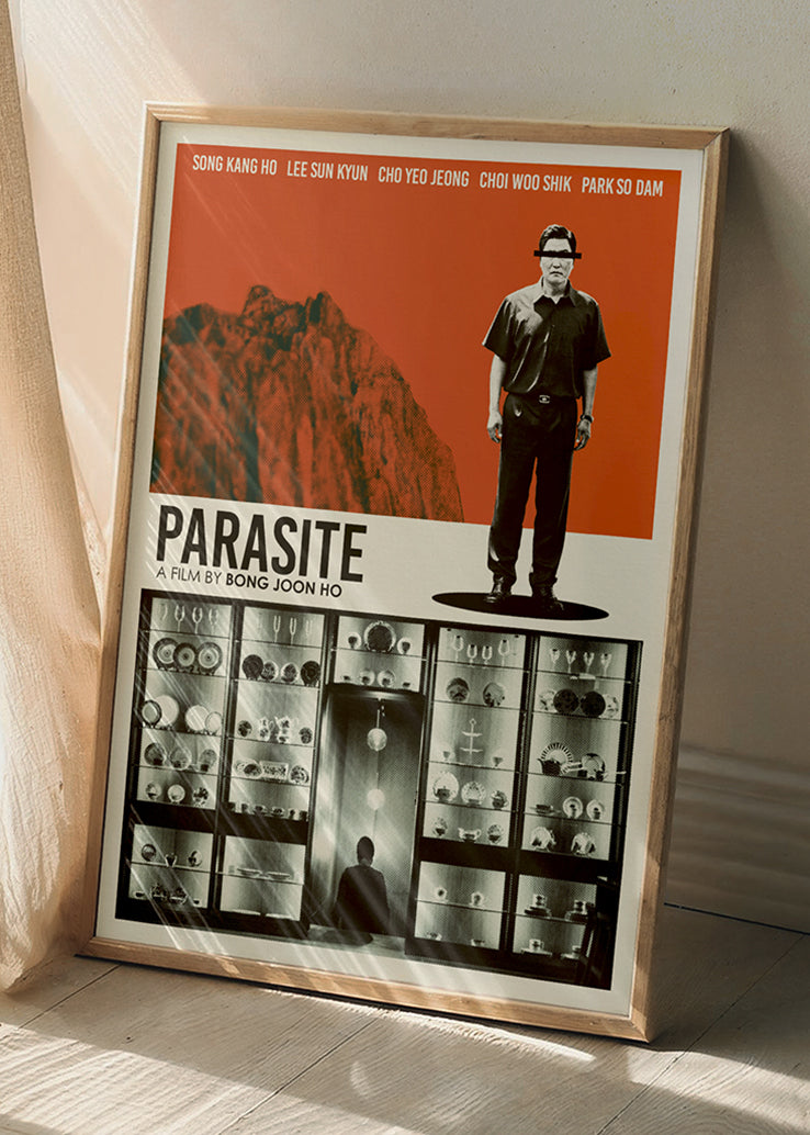 uramljeni poster za film Parasite