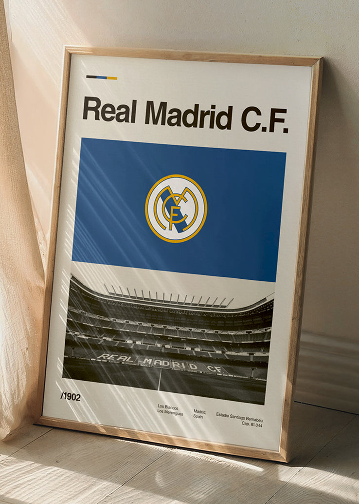 Poster FC Real Madrid - oživite duh fudbalskog kluba.