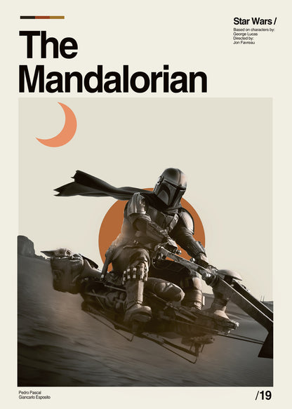 poster za tv seriju The Mandalorian