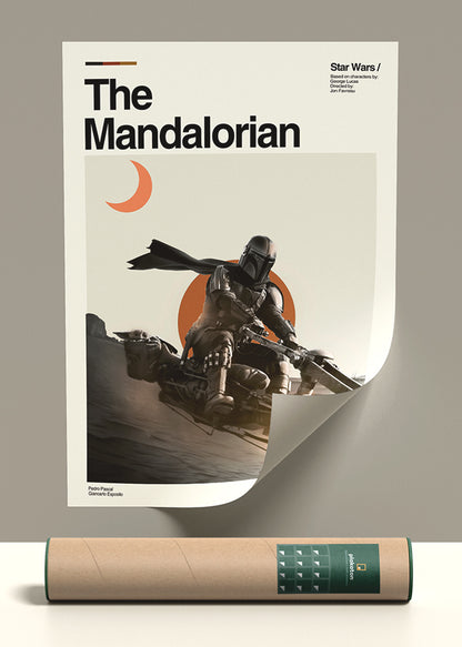 poster za zid The Mandalorian