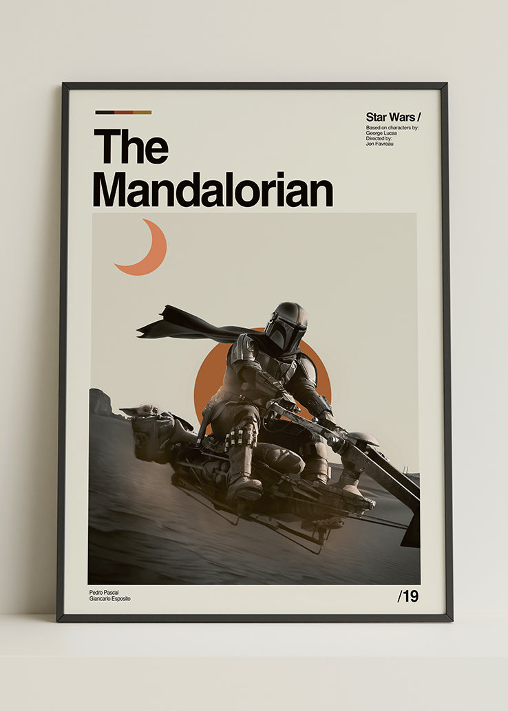 zidni poster The Mandalorian