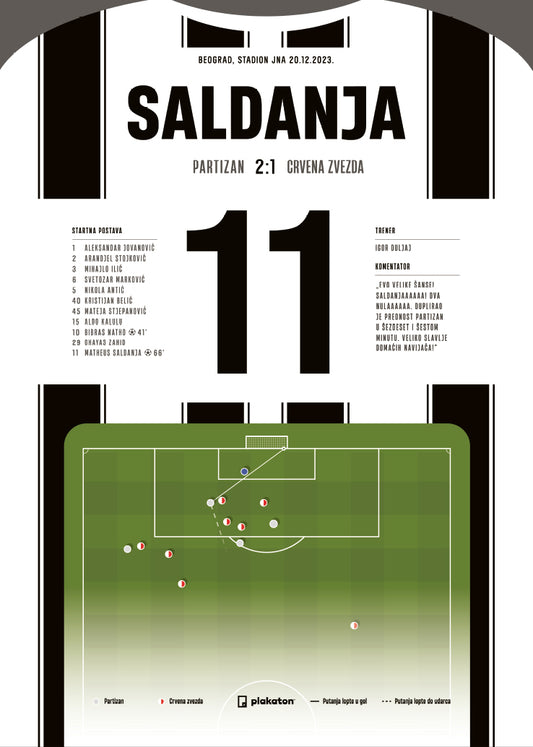 Saldanja za 2:1 i jesenju titulu