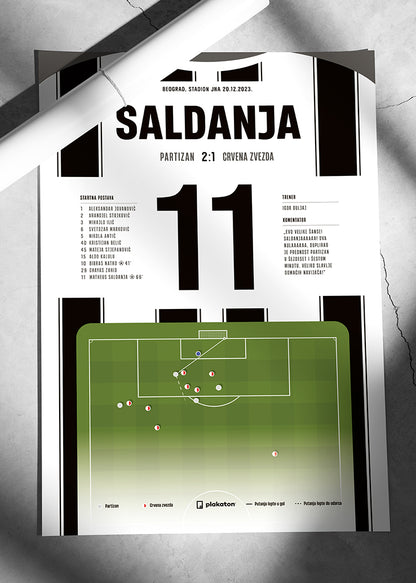 Saldanja za 2:1 i jesenju titulu